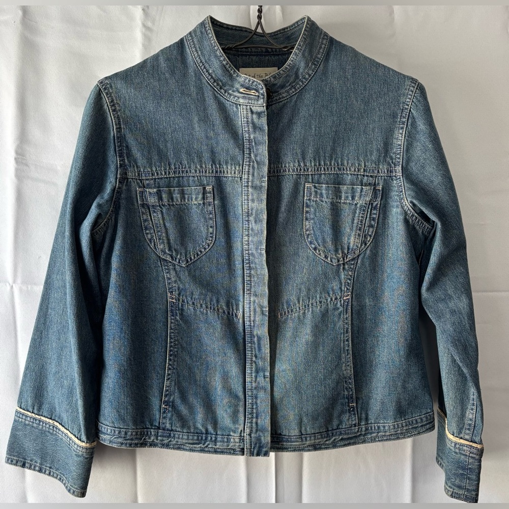 J. Jill Light Blue Denim Jacket